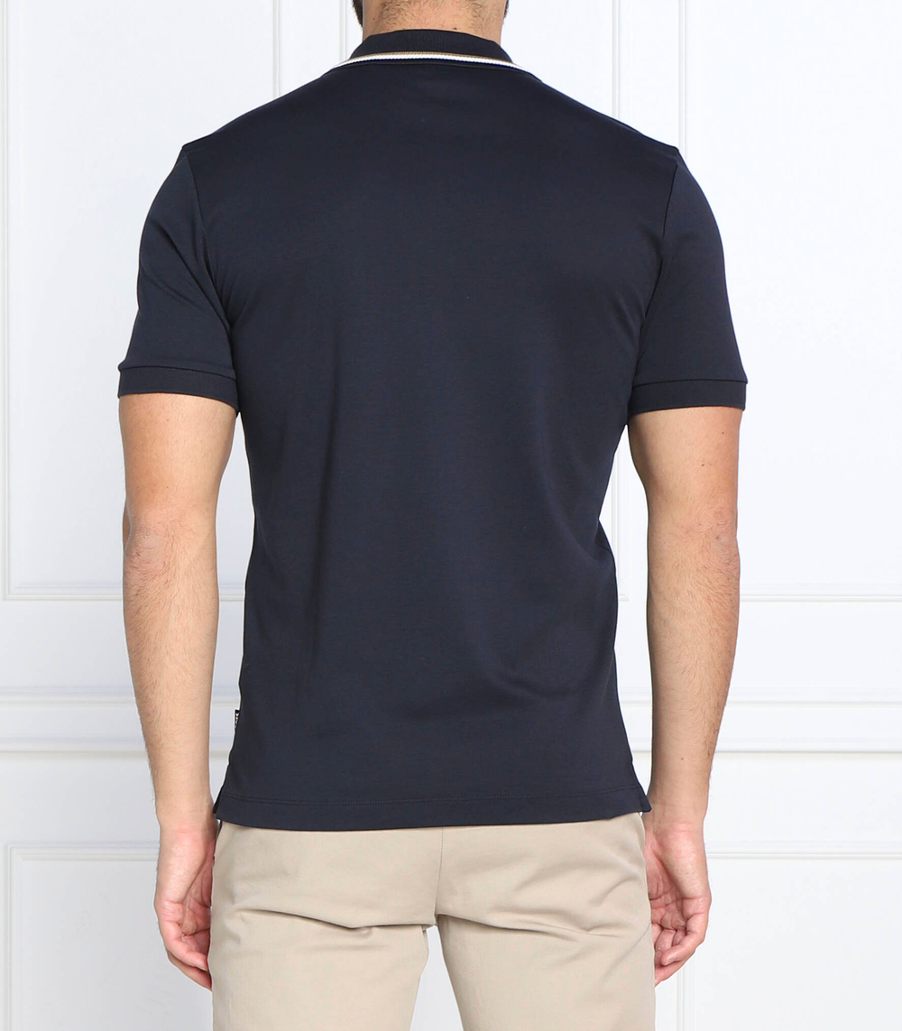 Поло Penrose 38 BOSS BLACK - темно-синий(50469360)
