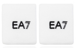 Напульсник теннисный EA7 Woman Woven Cuff - white/black