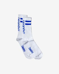 Носки "Striped Logo Blue"