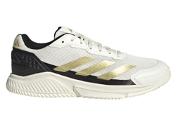 Мужские ботинки для падела Adidas Courtquick Padel M - gold metallic/gold metallic/off white