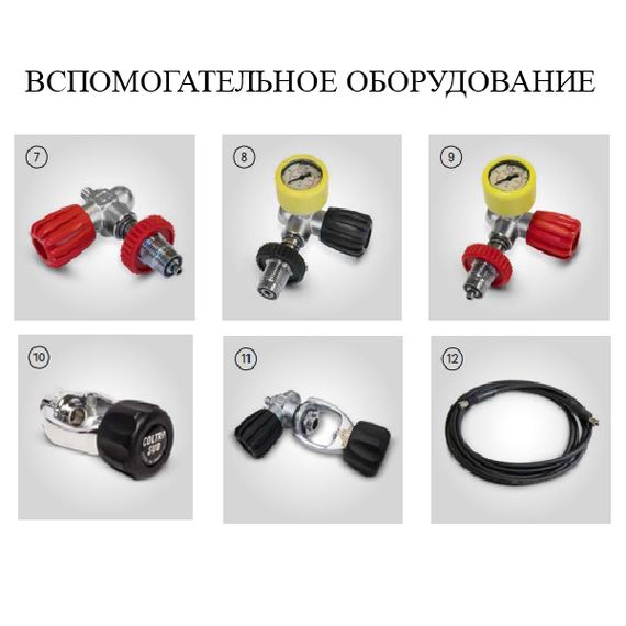 Компрессор Coltri Icon (mch-6) 100 SH DIN 230 bar 100 л/мин бензиновый Honda GP 200 4,9 kW