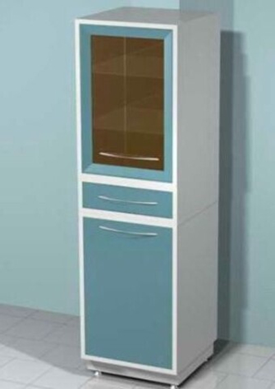 Медицинский металлический шкаф DM-63C