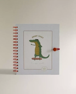 ZARA HOME ДЕТСКИЙ ЛИЧНЫЙ ДНЕВНИК, РАЗНОЦВЕТНЫЙ