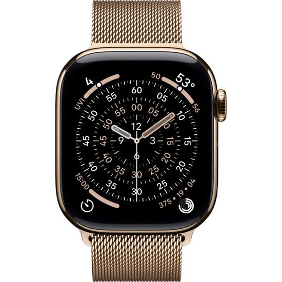 Умные часы Apple Watch Series 11 42 мм Titanium Milanese Loop