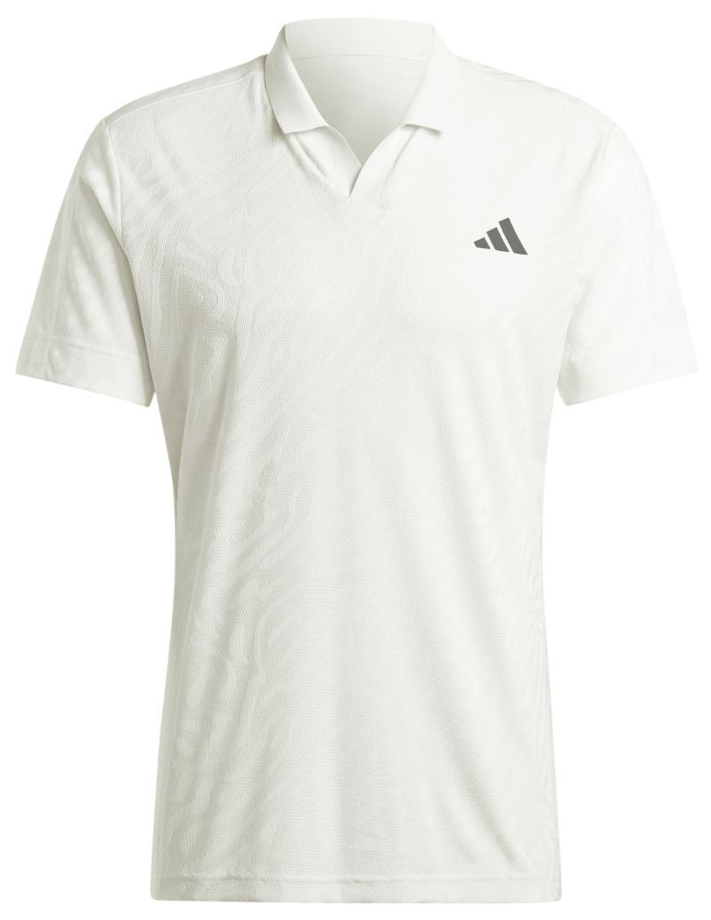 Мужское теннисное поло Adidas Tennis Airchill Pro Freelift Polo - off white/crystal jade