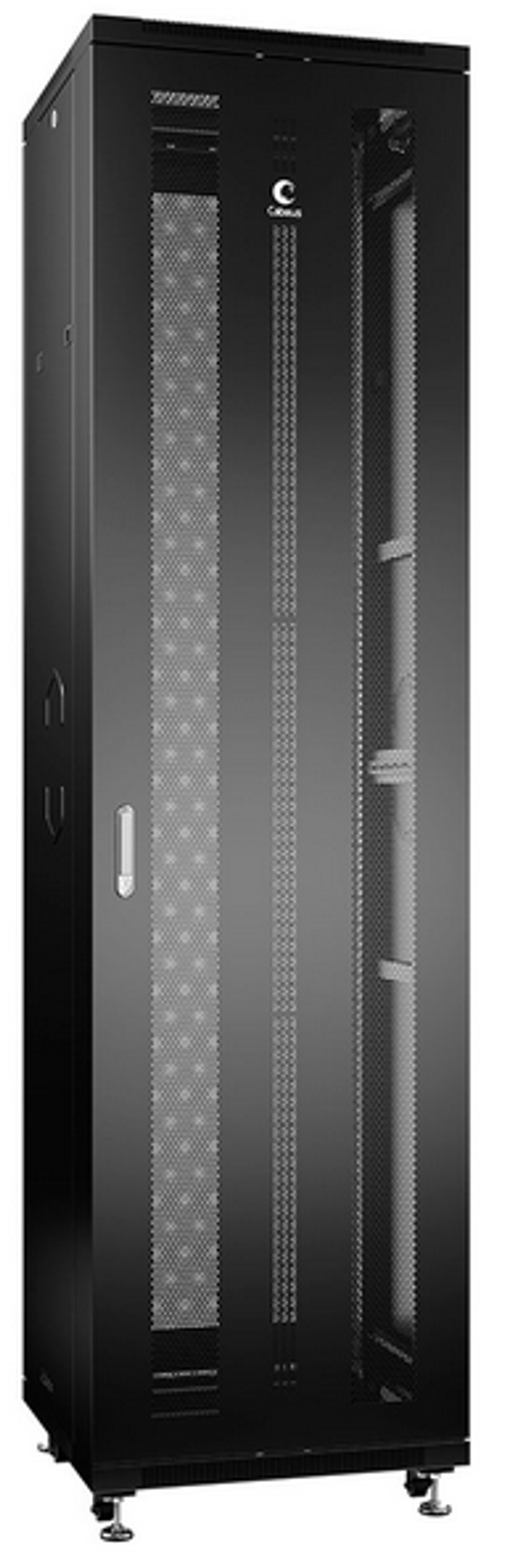 Шкаф напольный 19", 47U Cabeus ND-05C-47U60/120-BK