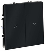 Выключатель для жалюзи без рамки Voltum S70 VLS020707