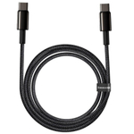 Кабель-зарядка Type-C на Type-C Baseus Tungsten Gold 100W 2м (CATWJ-A01) чёрный