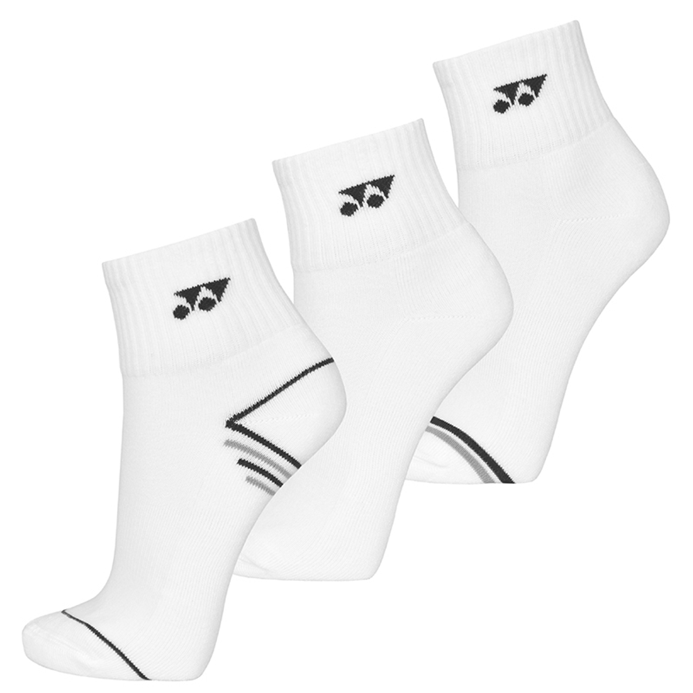 Носки теннисные Yonex Quarter Socks 3P - white