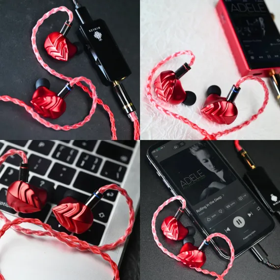 Hidizs MK12 x DucBloke 3.5mm Red