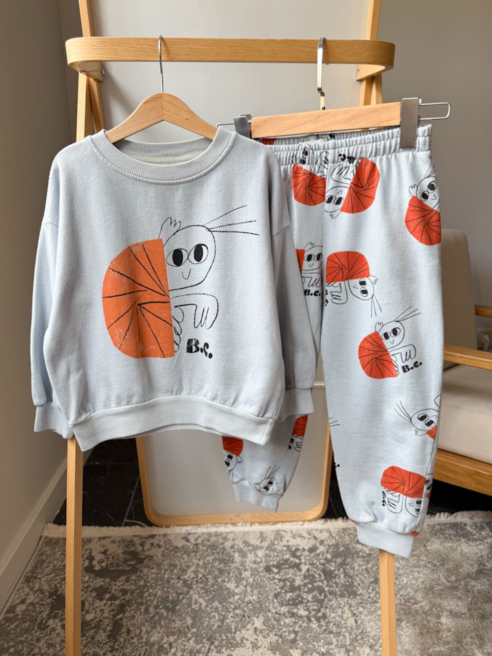 Хлопковый костюм Bobo Choses, 110