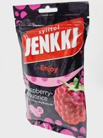 Жевательная резинка Jenkki Professional Малина-Лакрица с ксилитом 100 г (из Финляндии)