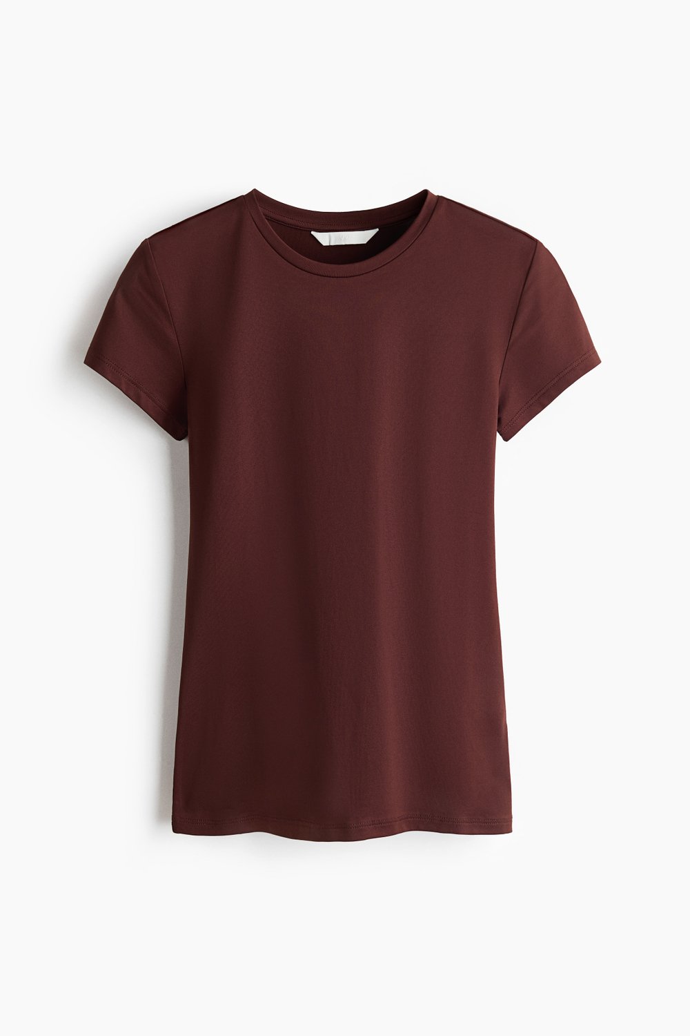 Облегающая футболка из микрофибры - H&M