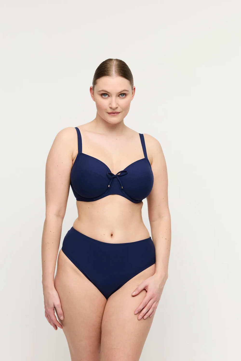 PRIMADONNA Swim Aswan Палвки бикини с высокой посадкой, темно-синий