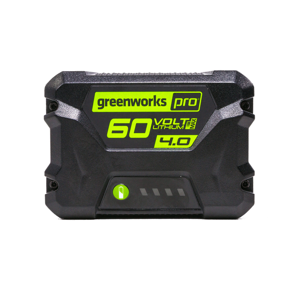 Аккумулятор для техники GREENWORKS G60B4 60В, 4Ач (2918407) ударопрочный