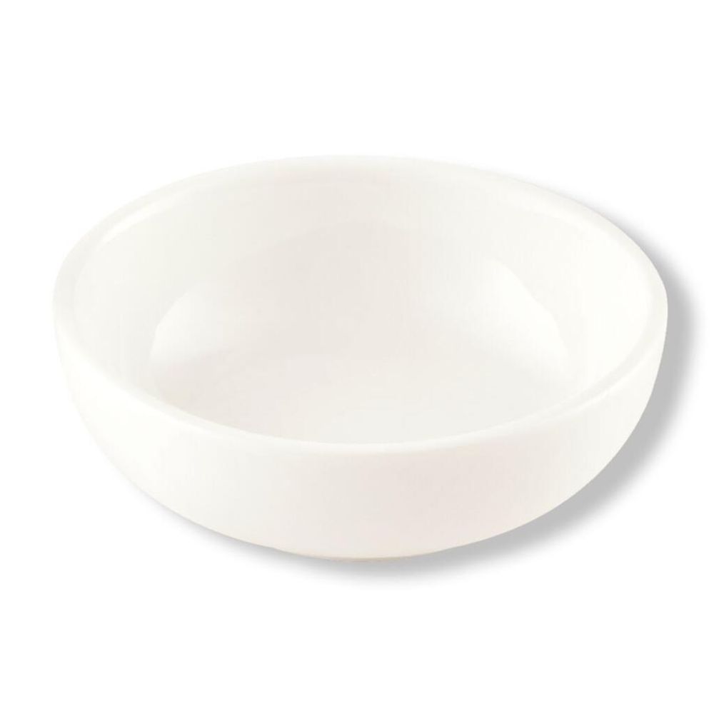Соусник 40 мл d 6 см h2,5 см круглый белый фарфор P.L. Proff Cuisine [6]