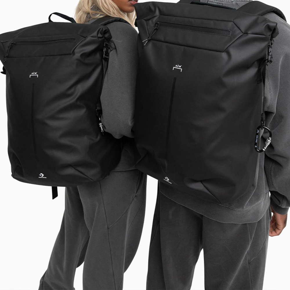 Converse A COLD WALL* Collaboration Coated Cotton Canvas Backpack Regular Unisex Black