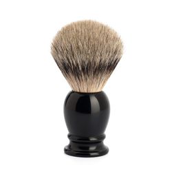 Помазок MUEHLE CLASSIC, барсучий ворс высшей категории Silvertip, черная смола, размер L (93 K 256)