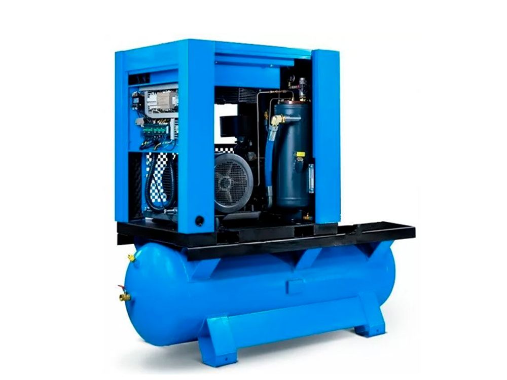 Винтовой компрессор KraftMachine КМ7.5-8рВ-500-IP54-Hanbell