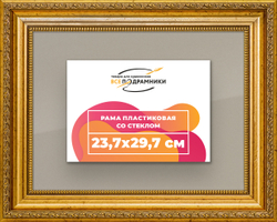 Рамка 23,7x29,7 для постера и фотографий