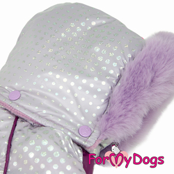 Formydogs Комбинезон фиолет металлик для девочек (18)