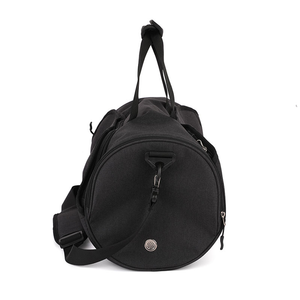 HOTSUIT Polyester Travel Bag Gym Bag Medium Unisex Black