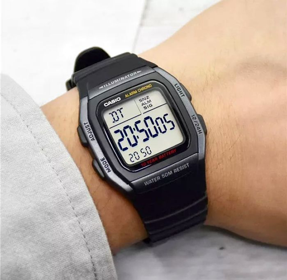 Мужские наручные часы Casio Collection W-96H-1B