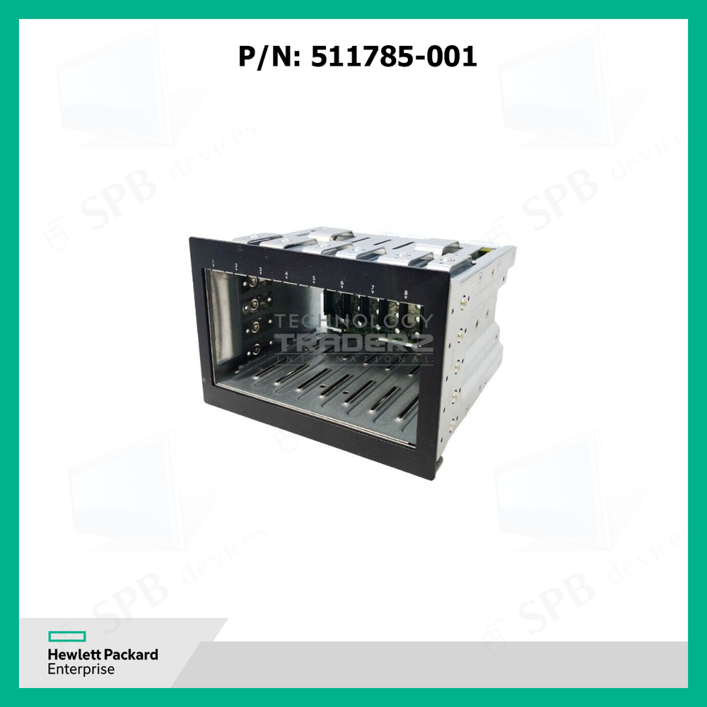 Корзина для жестких дисков HP DL370/ML370 G6 Server Hot-Plug SFF Drive Cage w/cables and backplane 507803-B21 , 511785-001