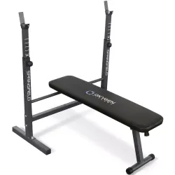 СКАМЬЯ ДЛЯ ЖИМА СО СТОЙКАМИ ДОМАШНЯЯ OXYGEN FITNESS SPRINGFIELD