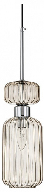 Подвесной светильник Escada Gloss 1141/1S Chrome/Beige