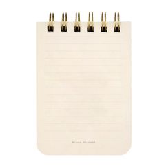 Bloknot \ Блокнот \ Notebook Блокнот на гребне «Cute Journal» A7, BV, 100 л. "Флора. Симметричная флора", линейка