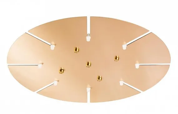 База Потолочная База Потолочная база D600-8 BRASS Crystal Lux