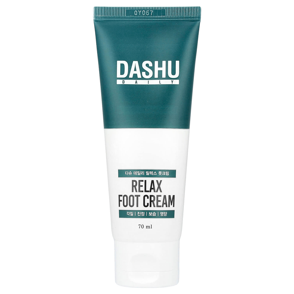 Dashu, Daily, расслабляющий крем для ног, 70 мл