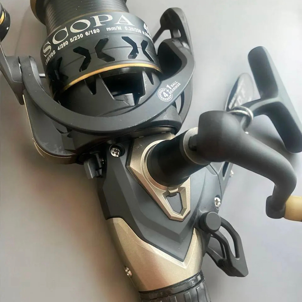 Катушка с байтраннером KDF Scopa 5000 Количество подшипников 4+1