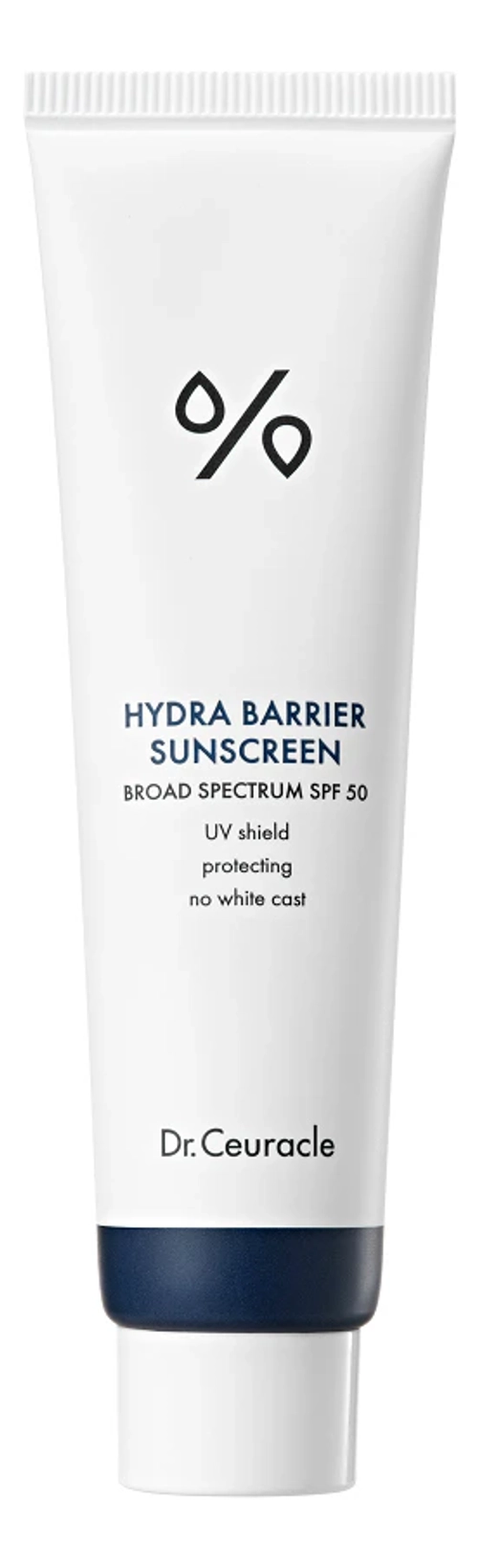 Dr. Ceuracle Барьерный увлажняющий солнцезащитный крем для лица - Hydra Barrier Sunscreen, 50мл