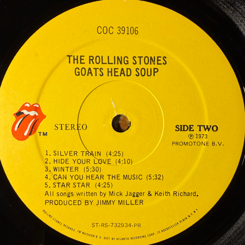 The Rolling Stones – Goats Head Soup (США 1977г.) Т
