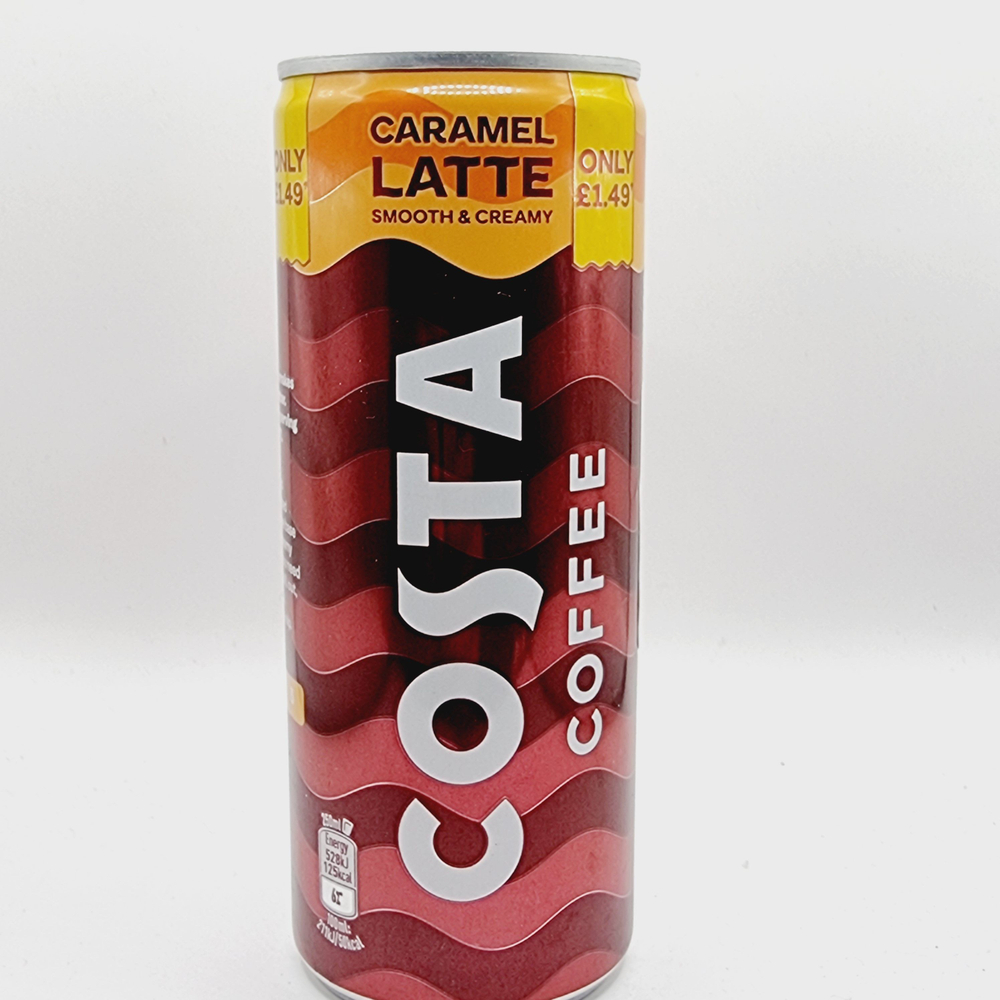 Costa Coffee кофейный напиток Caramel Latte 250 мл (Великобритания)