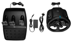 Комплект Logitech G G923 TRUEFORCE PS4, black
