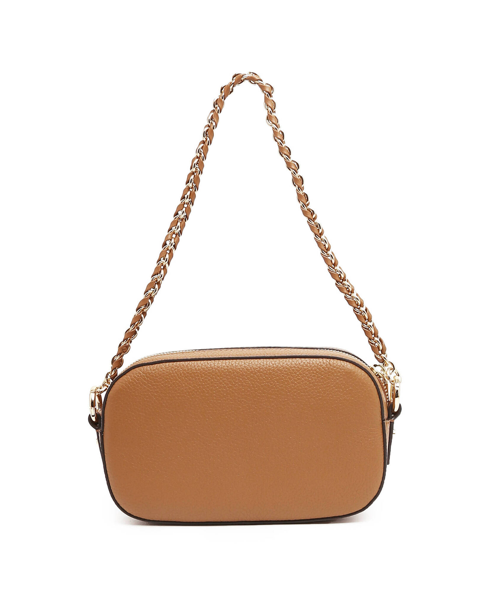 кожаная сумка через плечо 2в1 jet set logo Michael Kors - коричневый(32R3GJ6C4L)