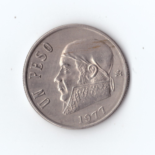 Мексика 1 песо 1977 г XF