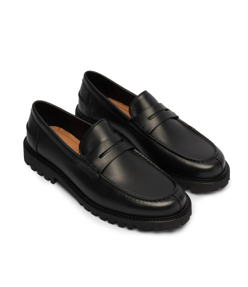 Кожаные мокасины richayl mocc BOSS BLACK - черный(50523092)