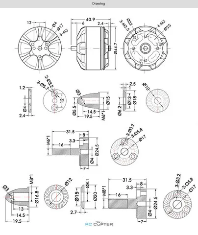 T-Motor MN4012 KV400