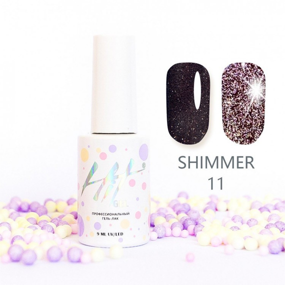 Гель-лак ТМ "HIT gel" №11 Shimmer, 9 мл