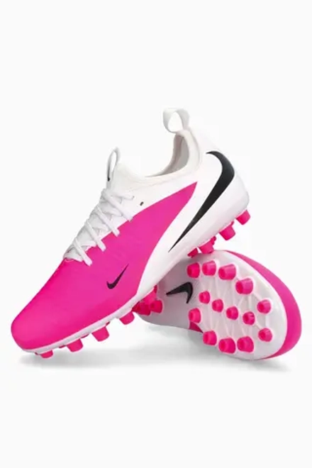 Бутсы Nike Phantom 6 Low Academy AG Junior - розовый