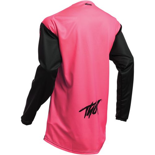 Купить Джерси Кроссовое Thor Sector Link Jersey / Черно-розовый