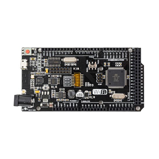 Плата WIFI R3 ATMEGA2560 + ESP8266(32MB)USBTTL CH340G