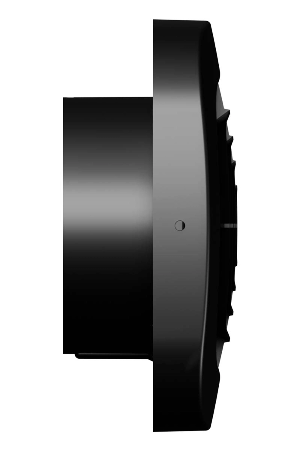 Вентилятор D100 AIR 4C Matt black metal обр.клапан DICITI