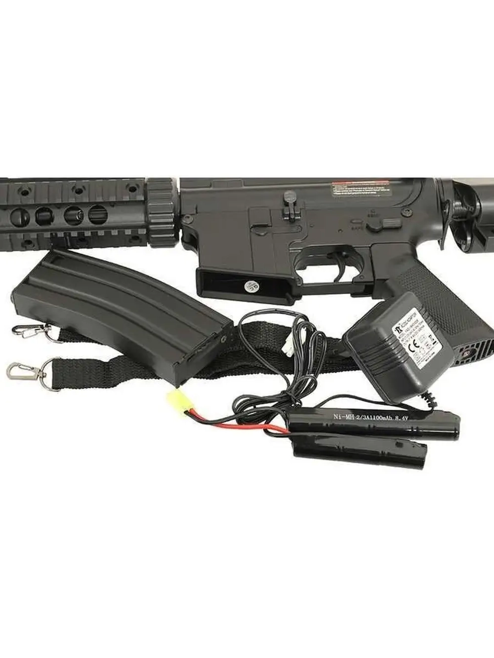 Страйкбольный автомат CM513 M4 RIS SD ABS-пластик