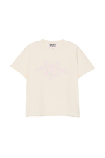 УКОРОЧЕННАЯ ФУТБОЛКА С ЭФФЕКТОМ ПОТЕРТОСТИ — ZARA