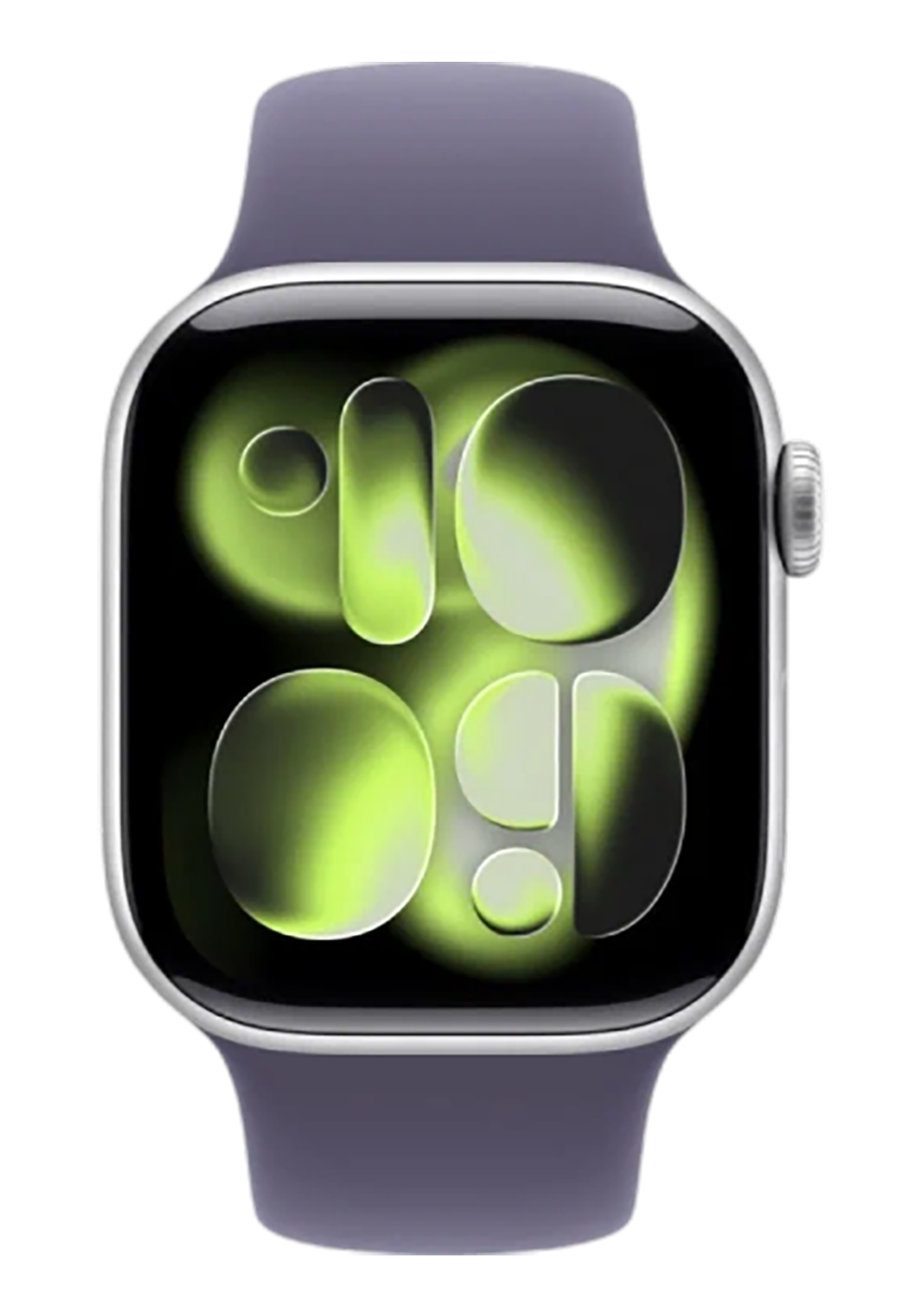 Умные часы Apple Watch Series 11 GPS 46 мм, Silver Aluminium, Purple Fog Sport Band, S/M